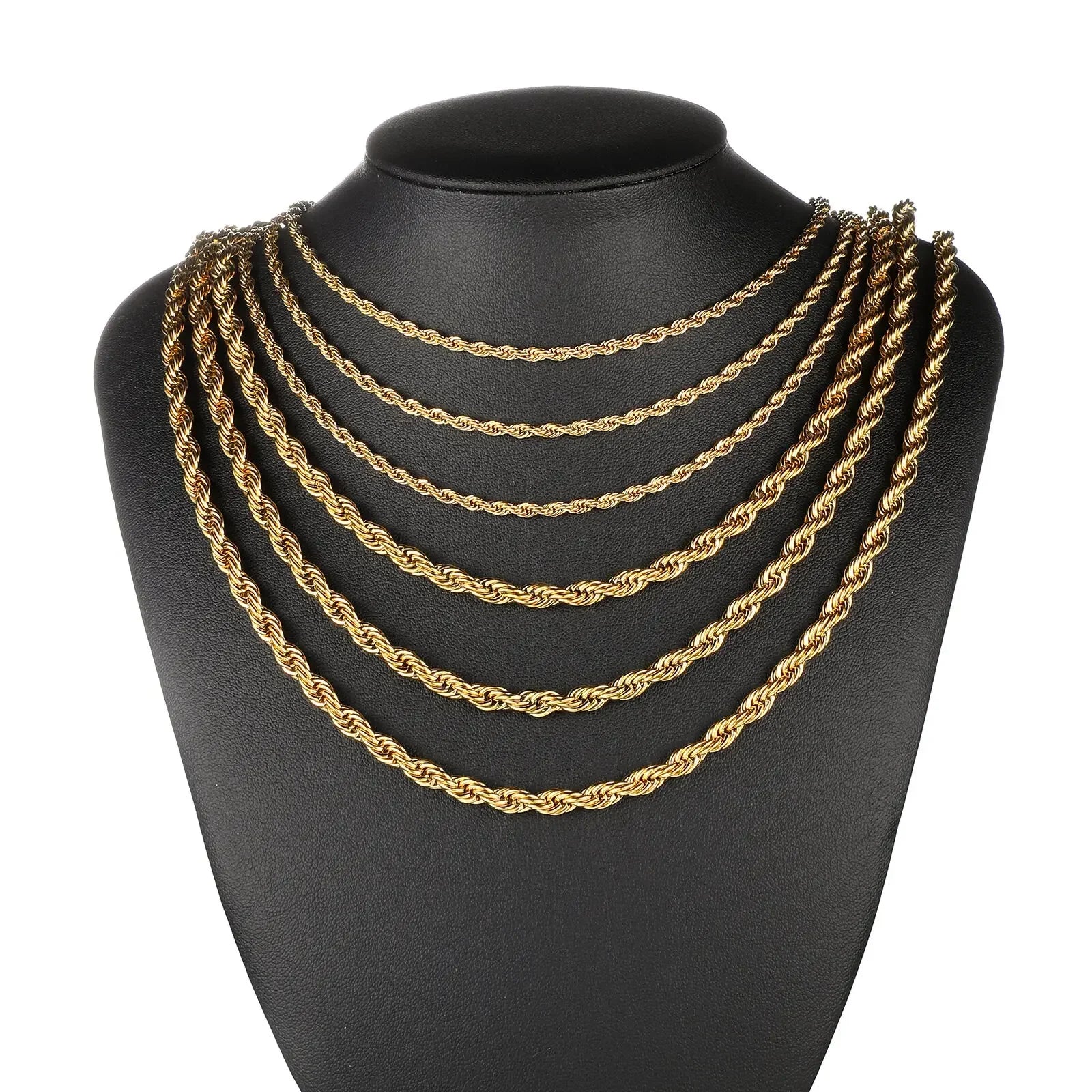 Twisted Rope Chain D´Oro